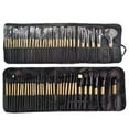 thumbnail image 3 of Portable 32-Piece Makeup Brush Set: Extremely convenient for traveling, business trips, and outdoor makeup touch-ups., 3 of 6