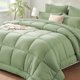 thumbnail image 1 of Set de edredón SunStyle Home Full/Queen, 7 piezas, verde, 1 of 9