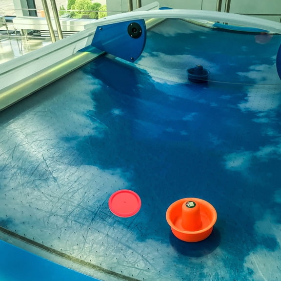 HOMEMAXS 6pcs Ice Hockey Tables Pucks for Game Tables Equipment Accessories Small Round Pucks Parts Vibrant Color Small Hockey Pucks Replacement Pucks