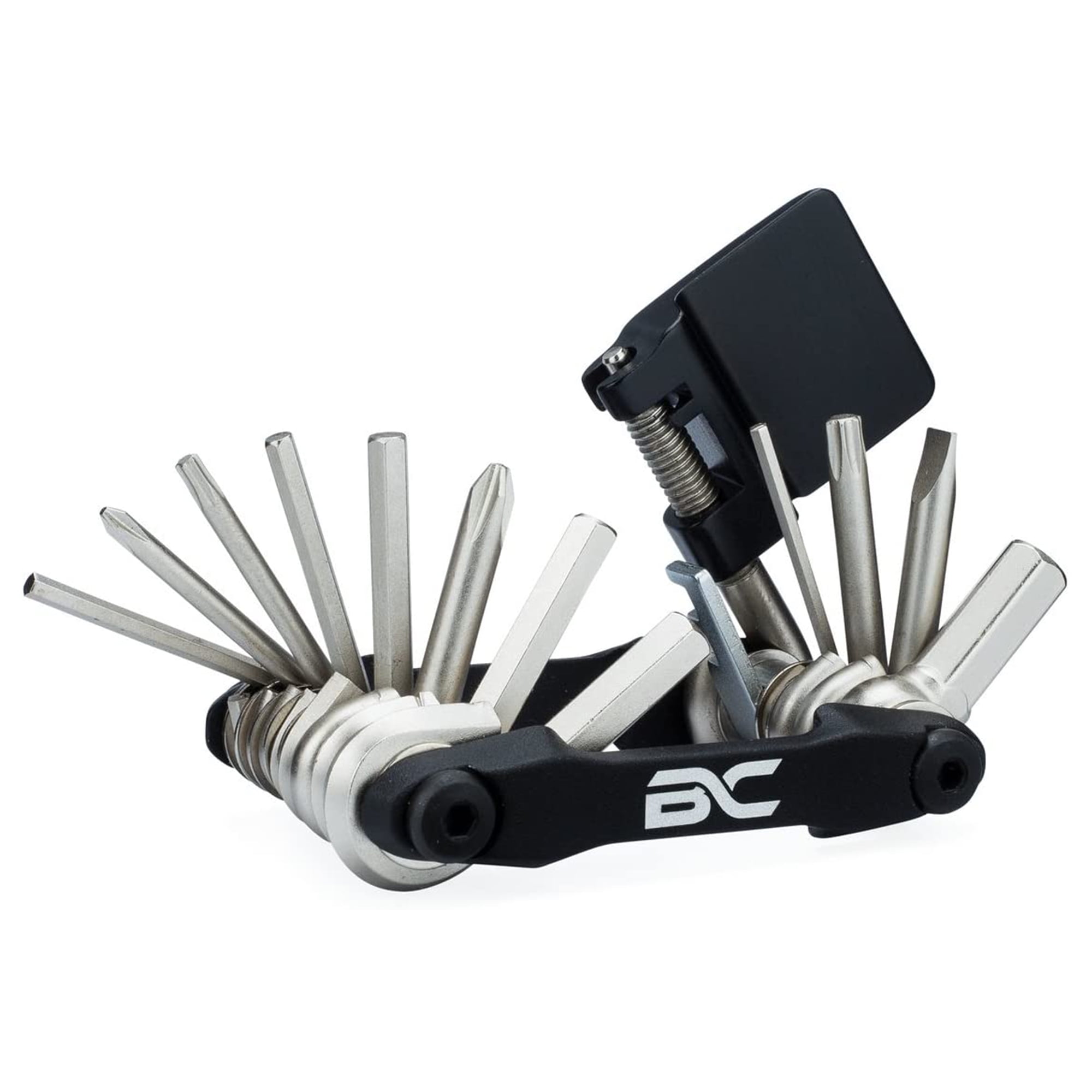 BC Bicycle Company Bike Multitool with Hex Keys, Torx Wrench, Screwdrivers, Spoke Wrench and Chain Breaker 15 in 1