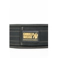 thumbnail image 3 of Gorilla Wear 4 Inch Nylon Lifting Belt - Black/Gold, 3 of 7