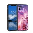 thumbnail image 1 of Compatible with iPhone 12 Phone Case, ferris-wheel-25 Case Silicone Protective for Teen Girl Boy Case for iPhone 12, 1 of 1