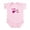 Petal Pink, variant on CafePress - Cousins Rock! Pink Guitar Infant Bodysuit - Baby Light Bodysuit, Size Newborn - 24 Months