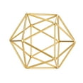 Better Homes & Gardens Gold Modern Geometric 5" x 6" Tabletop Sculpture