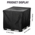 thumbnail image 2 of Garloy IBC Tote Cover Outdoor Rain Barrel Water Tank for 1000L Protective Cover,Sunshade and Waterproof Hood for Garden Water Tank,Rain Barrel Protector,IBC Rain Barrel Cover,47x39x45 Inch,Green, 2 of 9