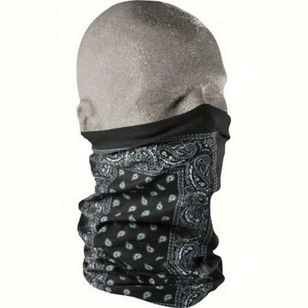 Zan Motley Tube Black Paisley