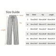 thumbnail image 4 of Asgosdo Sweatpants for Women Wide Leg Baggy Fleece Lined Drawstring High Waisted Casual Workout Pants Fall Lounge Pants with Pockets, 4 of 8