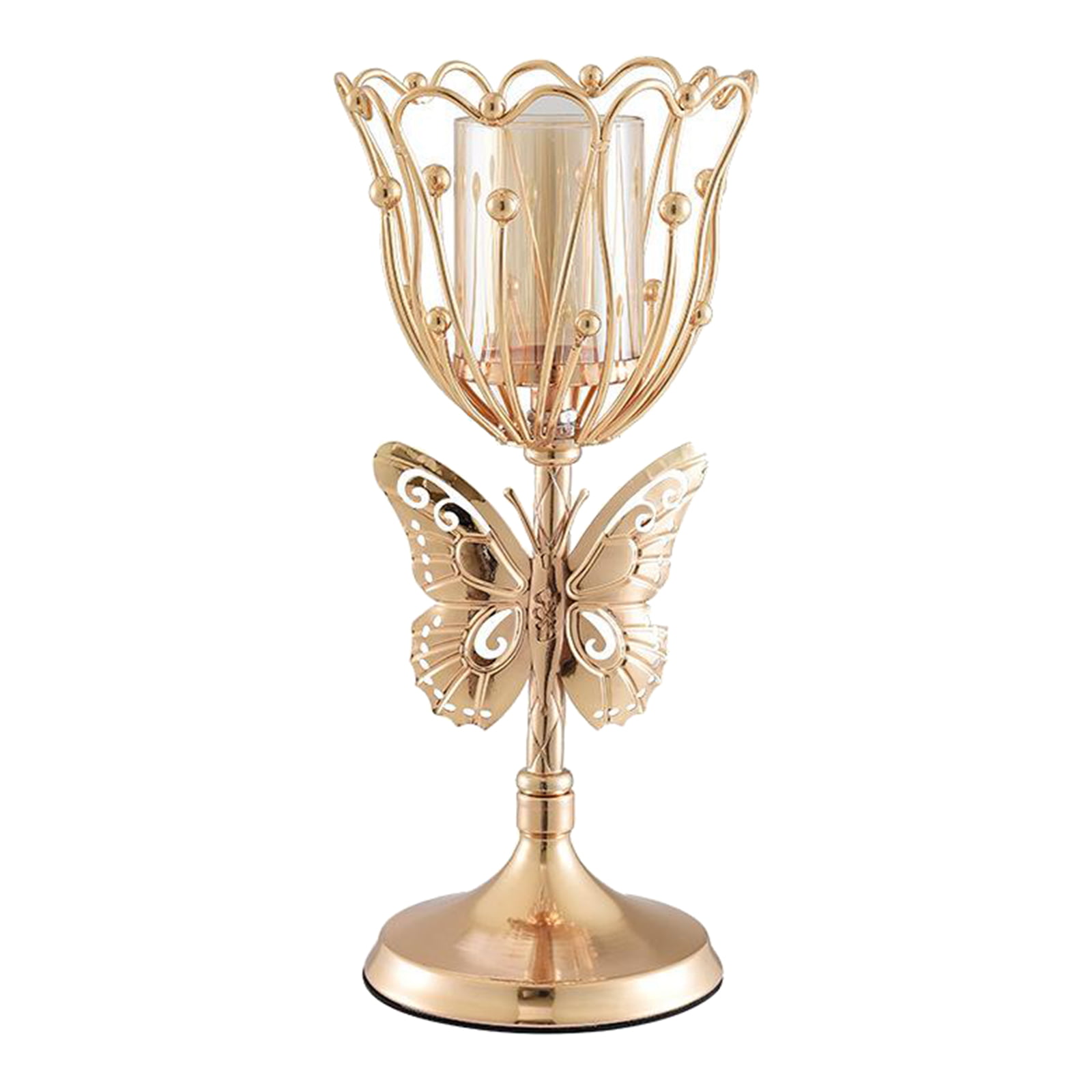Metal Butterfly Candle holder