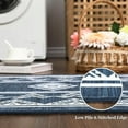 thumbnail image 5 of 9x12 Boho Living Room Rug – Washable Blue Tassel Rug for Bedroom and Home Decor, 5 of 6