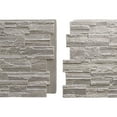 thumbnail image 4 of Ekena Millwork EverStone Faux Stone Siding, Grey, 48", 4 of 11