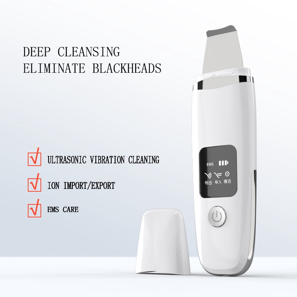 Facial Skin Cleaner - Pore Cleaner Blackhead Remover with 4 modes, deep cleansing and skin repair, beauty enhancement tools