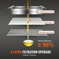 thumbnail image 3 of VEVOR Mobile Fryer Filter, 18L Oil Tank Capacity, Oil Filtration System with 10 L/min Oil Filtration Speed, Mobile Frying Oil Filtering System, 3 of 9