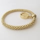 thumbnail image 3 of Invierno patinando Sport Negro silueta Pulsera de cadena de Joyas oro colgante redondo Unbranded M, 3 of 3
