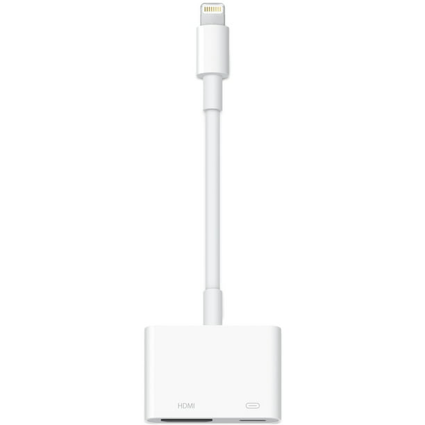 Used Apple MD826AM/A Lightning Digital AV - White - Walmart.com
