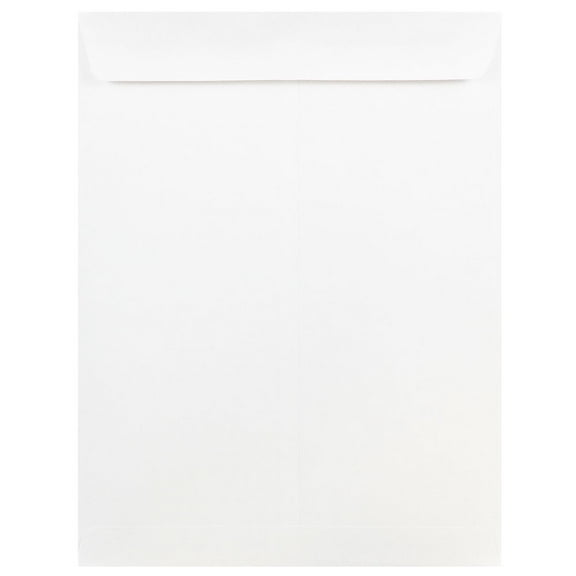 JAM Paper 9 x 12 Open End Catalog Commercial Envelopes, White, 25 per Pack