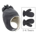 thumbnail image 3 of Two Piece Winter Solid Color Warm 'S Hat And Gloves Hats for Mens Mens Dress Hats Winter, 3 of 8