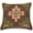 Green, variant on Wool Jute Square Cushion Case Decorative Indian Style Pillow Cover For Home Bedroom Décor (18 inch)
