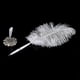 thumbnail image 3 of 26-27 Ostrich Feather Quill Pen with Metal Holder, 3 of 5