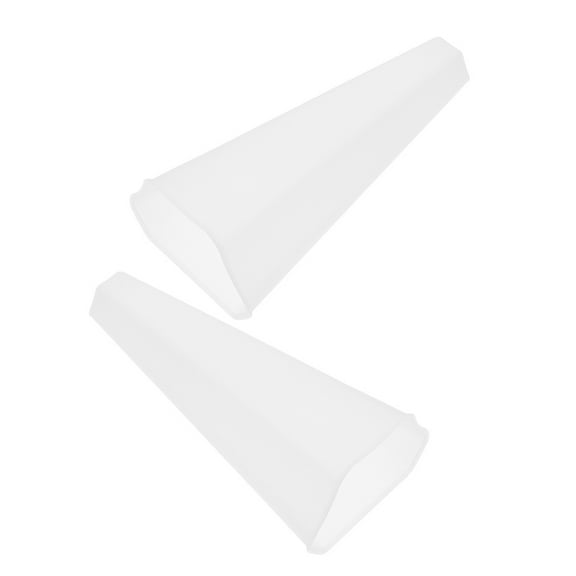 LEORX 2Pcs Creative Wall Mounted Vase Transparent Plastic Planter for Homeowners Use