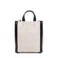 thumbnail image 3 of Pre-Owned Valentino Canvas Rockstud VLTN Grande Plage N/S Mini Tote, 3 of 11