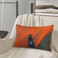 thumbnail image 5 of Goofa Orange Net Fishing Boat Pattern Pillow Case – Plush & Soft Cushion Cover, Hypoallergenic Throw Pillow Case for Comfortable Sleep with Envelope Closure-20"x30", 5 of 6