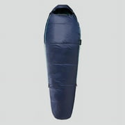 Forclaz Trek 500, 59F Backpacking Mummy Sleeping Bag, Blue