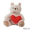 Valentine Stuffed Bears With Hearts