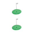 thumbnail image 4 of sweethay Entrenador de golf de plástico portátil extraíble para principiantes Putt Cup Herramientas de ayuda para entrenamiento en el hogar Verde 2Conjunto, 4 of 6