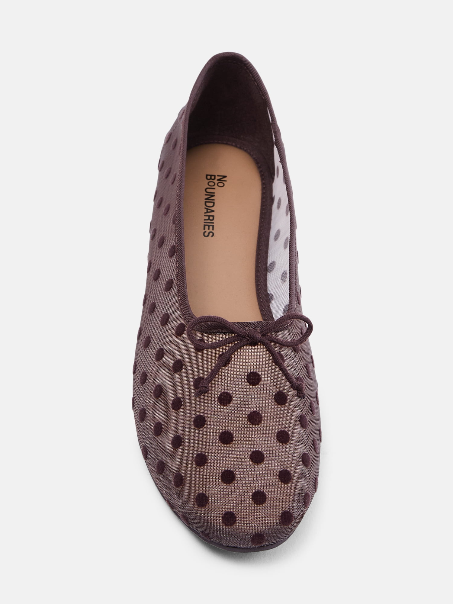 No Boundaries Women's Mesh Ballet Flats