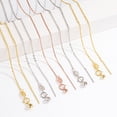 thumbnail image 1 of Collar universal de plata S925 para mujer, cuentas luantong con aguja ajustable, cadena de caja de aguja de perla Chopin, 1 of 4