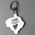 thumbnail image 4 of I'm a Liver Not a Fighter Keychain by I Heart Guts!, 4 of 4