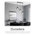 thumbnail image 4 of Lampara De Techo Decorativa Vintage Candelabro De 3 Cabezas, 4 of 5