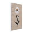 thumbnail image 2 of Daisy Sprig over Neutral Geometric Wall Plaque Art, 10 x 15, Made In USA, 2 of 6