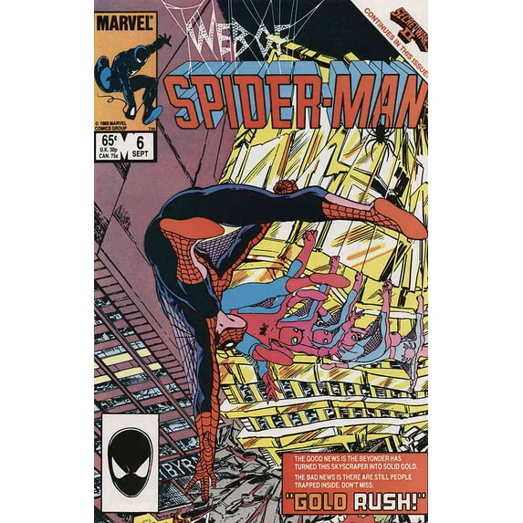 Web of Spider-Man, The #6 VF ; Marvel Comic Book