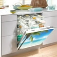 thumbnail image 4 of Coolnut Beach Palm Dishwasher Magnet Sticker, Refrigerator Magnetic Cover, Fridge Panels, Home Cabinet Decals Appliances Stickers, 23"x 26", 4 of 6