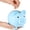 Blue, variant on Sherry Piggy Bank, Unbreakable Plastic Money Bank, Medium Size Piggy Banks, Practical Gifts for Birthday, Christmas(Pink)