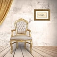 thumbnail image 3 of Thomas Bradshaw 18x13 Gold Ornate Wood Frame and Double Matted Museum Art Print Titled - Sketch of Shrubbery, 3 of 4