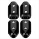 thumbnail image 1 of 4 Abrazaderas de Cuerda de 5/8 Pulgadas, Grandes, Reutilizables, de Plástico Negro, Aptas para Cuerdas de Nailon de 11 A 12 mm, 1 of 7
