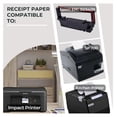 thumbnail image 2 of 1- Ply Receipt Paper Rolls - 3" x 150' Bright White Paper for Kitchen Printers -TMU200 SRP275 Star SP700 | Suitable For Printing Kitchen Tickets & Order receipts| - (24 Rolls Per Case), 2 of 7