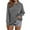 Z2 Grey, variant on Vintage Oversized Hoodies For Women Pullover Plain Hoodie Blank Baggy Drop Shoulder Sweatshirts Loose Fit Top