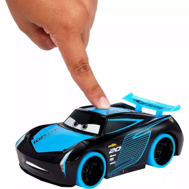 Disney Pixar Cars Glow Racers Lighting McQueen Jackson Storm Vehicle 2 Pack Glow in the Dark