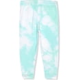 thumbnail image 4 of Ariel Girls 2 Piece Tie Dye Hoodie and Jogger Set, 4-6X, 4 of 5