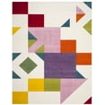 thumbnail image 2 of Safavieh Hollywood Victoria Abstract Area Rug, Ivory/Rose, 9' x 12', 2 of 8
