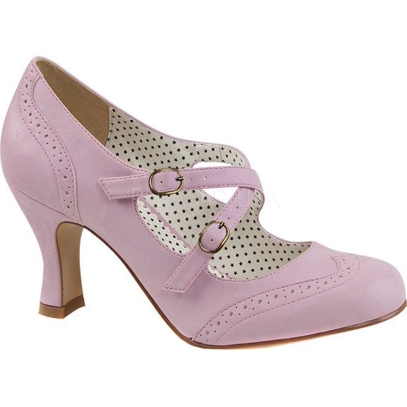 Women's Pin Up Couture Flapper 11 T-Strap Mary Jane