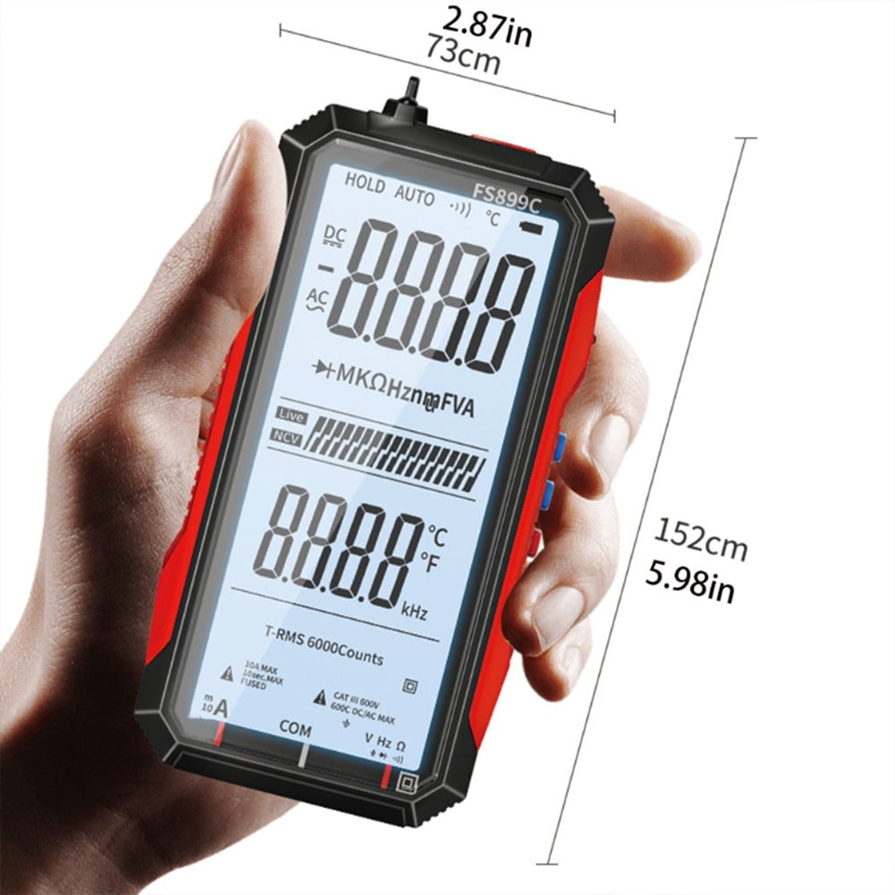 Multimeter with USB C Charging Capability for Accurate Electrical Readings