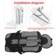 thumbnail image 3 of Asiento de coche simple asiento de seguridad para niños correas ajustables lavables para niños pequeños para vacaciones ANGGREK  Otros, 3 of 7