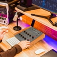 thumbnail image 3 of Mixing 8-Channel Mixing Console Ultra Low Noise 8 Channels Line Stereo Mixer Mono/Stereo Switching Compact Digital Audio Mixer for Guitar Bass, 3 of 7