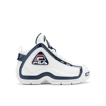 Fila Kid's Grant Hill 2 Sneaker, White Navy Red WHT/FNVY/FRED