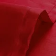 thumbnail image 5 of Gorgeous Home Linen 1 Piece Mira Faux Silk Semi-Sheer Bronze Grommet Curtain 55" x 63", Burgundy, 5 of 5