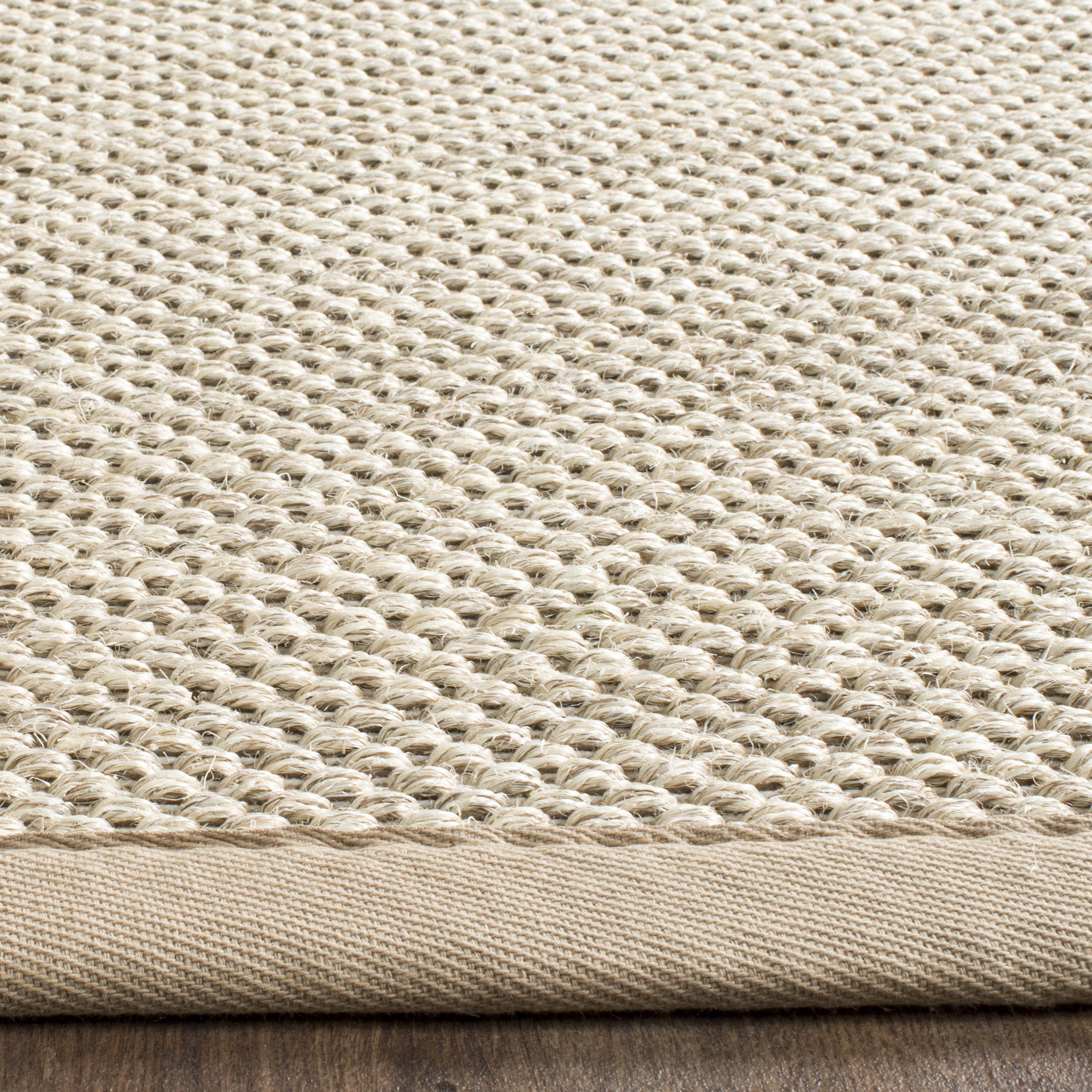 Safavieh Natural Fiber Kentigern Solid Area Rug, Marble/Linen, 8' x 10'